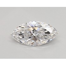 Lab Created 0.71 Carat D-IF Marquise Cut Diamond