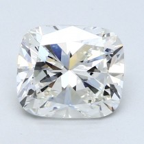 3.02 Carat H-VS1 Cushion Cut Natural Diamond