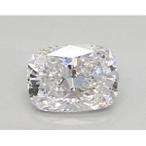 Lab Created 0.65 Carat D-VS1 Cushion Cut Diamond
