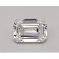 Lab Created 0.76 Carat D-VVS1 Emerald Cut Diamond Lab Created 0.76 Carat D-VVS1 Emerald Cut Diamond