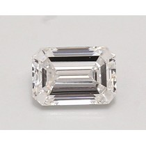 Lab Created 0.87 Carat E-VVS2 Emerald Cut Diamond Lab Created 0.87 Carat E-VVS2 Emerald Cut Diamond