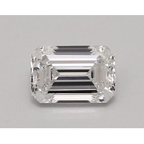 Lab Created 0.83 Carat D-VVS2 Emerald Cut Diamond Lab Created 0.83 Carat D-VVS2 Emerald Cut Diamond