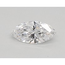 Lab Created 0.37 Carat D-VS1 Marquise Cut Diamond