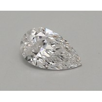 Lab Created 0.63 Carat D-VS1 Pear Shaped Diamond