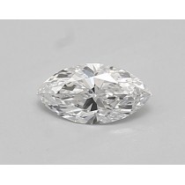 Lab Created 0.48 Carat D-VS1 Marquise Cut Diamond