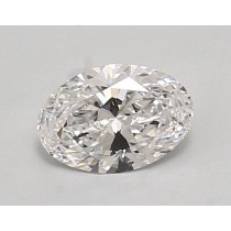 Lab Created 0.96 Carat D-VVS2 Oval Diamond