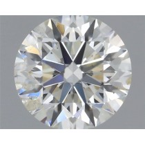 0.81 Carat I-I1 Round Natural Diamond