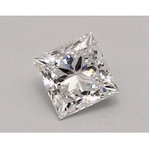 Lab Created 0.72 Carat D-VS1 Princess Cut Diamond