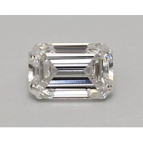 Lab Created 0.80 Carat F-VS1 Emerald Cut Diamond Lab Created 0.80 Carat F-VS1 Emerald Cut Diamond