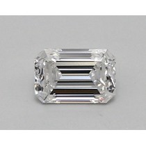 Lab Created 0.71 Carat D-VVS2 Emerald Cut Diamond Lab Created 0.71 Carat D-VVS2 Emerald Cut Diamond