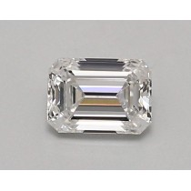 Lab Created 0.73 Carat D-VVS1 Emerald Cut Diamond Lab Created 0.73 Carat D-VVS1 Emerald Cut Diamond