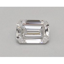 Lab Created 0.75 Carat D-VVS2 Emerald Cut Diamond