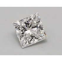 Lab Created 0.91 Carat D-VVS2 Princess Cut Diamond