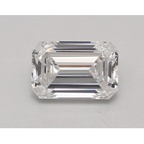 Lab Created 0.87 Carat D-VVS2 Emerald Cut Diamond Lab Created 0.87 Carat D-VVS2 Emerald Cut Diamond
