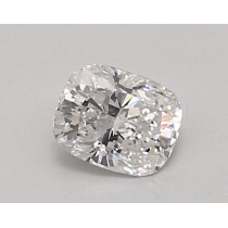 Lab Created 0.72 Carat D-VS1 Cushion Cut Diamond