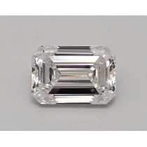 Lab Created 0.79 Carat D-VS1 Emerald Cut Diamond Lab Created 0.79 Carat D-VS1 Emerald Cut Diamond
