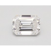 Lab Created 0.79 Carat D-VS1 Emerald Cut Diamond Lab Created 0.79 Carat D-VS1 Emerald Cut Diamond