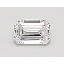 Lab Created 0.81 Carat D-VVS2 Emerald Cut Diamond