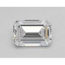 Lab Created 0.67 Carat E-IF Emerald Cut Diamond Lab Created 0.67 Carat E-IF Emerald Cut Diamond