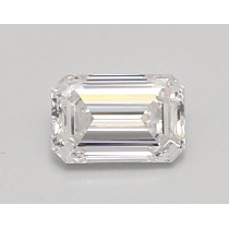 Lab Created 0.81 Carat D-VVS2 Emerald Cut Diamond Lab Created 0.81 Carat D-VVS2 Emerald Cut Diamond