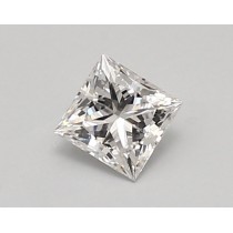 Lab Created 0.60 Carat E-VVS1 Princess Cut Diamond