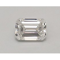 Lab Created 0.62 Carat E-VVS2 Emerald Cut Diamond Lab Created 0.62 Carat E-VVS2 Emerald Cut Diamond