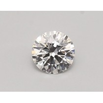 Lab Created 0.40 Carat D-IF Round Diamond