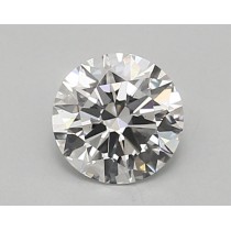 Lab Created 0.90 Carat D-SI1 Round Diamond