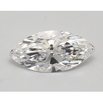 Lab Created 0.95 Carat D-VS1 Marquise Cut Diamond