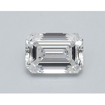 Lab Created 0.78 Carat D-VVS1 Emerald Cut Diamond Lab Created 0.78 Carat D-VVS1 Emerald Cut Diamond