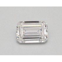 Lab Created 0.57 Carat E-VS2 Emerald Cut Diamond Lab Created 0.57 Carat E-VS2 Emerald Cut Diamond