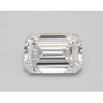 Lab Created 0.77 Carat D-VS1 Emerald Cut Diamond Lab Created 0.77 Carat D-VS1 Emerald Cut Diamond
