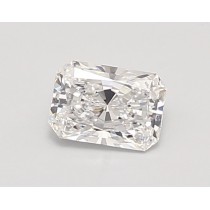 Lab Created 0.64 Carat D-VS1 Radiant Cut Diamond
