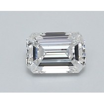Lab Created 0.82 Carat D-VVS2 Emerald Cut Diamond Lab Created 0.82 Carat D-VVS2 Emerald Cut Diamond