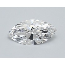 Lab Created 0.76 Carat D-VS1 Marquise Cut Diamond