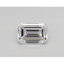 Lab Created 0.49 Carat D-VVS2 Emerald Cut Diamond