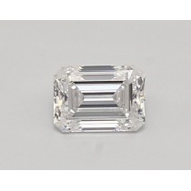 Lab Created 0.56 Carat D-VS1 Emerald Cut Diamond Lab Created 0.56 Carat D-VS1 Emerald Cut Diamond