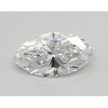 Lab Created 0.66 Carat D-VS1 Marquise Cut Diamond