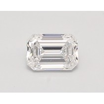 Lab Created 0.56 Carat D-VS1 Emerald Cut Diamond Lab Created 0.56 Carat D-VS1 Emerald Cut Diamond