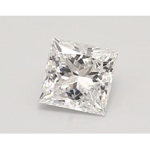 Lab Created 0.81 Carat D-VS1 Princess Cut Diamond