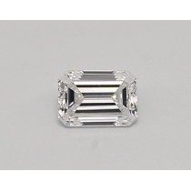 Lab Created 0.33 Carat D-VS1 Emerald Cut Diamond Lab Created 0.33 Carat D-VS1 Emerald Cut Diamond
