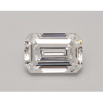 Lab Created 0.73 Carat D-VS1 Emerald Cut Diamond Lab Created 0.73 Carat D-VS1 Emerald Cut Diamond