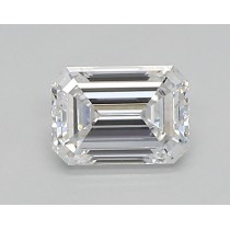 Lab Created 0.37 Carat E-VVS2 Emerald Cut Diamond