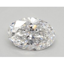 Lab Created 0.93 Carat D-VS1 Oval Diamond
