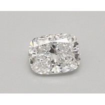 Lab Created 0.48 Carat D-VS1 Cushion Cut Diamond