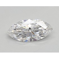 Lab Created 0.54 Carat D-VS1 Marquise Cut Diamond