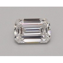 Lab Created 0.74 Carat D-VS1 Emerald Cut Diamond