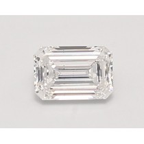 Lab Created 0.73 Carat D-SI1 Emerald Cut Diamond