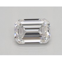 Lab Created 0.78 Carat E-VVS1 Emerald Cut Diamond Lab Created 0.78 Carat E-VVS1 Emerald Cut Diamond