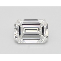 Lab Created 0.76 Carat D-IF Emerald Cut Diamond